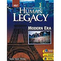 Holt World History Human Legacy 003093883X Book Cover