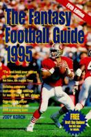 The Fantasy Football Guide 1995 0809234254 Book Cover