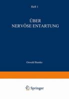 Uber Nervose Entartung 364252527X Book Cover