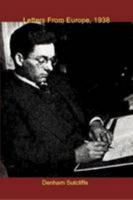 Letters From Europe, 1938 0557849519 Book Cover