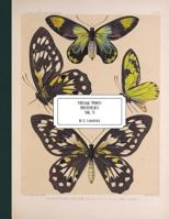 Vintage Prints: Butterflies: Vol. 5 1726272192 Book Cover