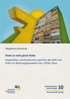 Platte Ist Nicht Gleich Platte: Kooperation Und Konkurrenz Zwischen Der Ddr Und Polen Im Wohnungsbauwesen Der 1970er Jahre (Interdisciplinary Polish Studies, 10) 3447117672 Book Cover