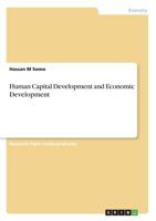 Human Capital Development and Economic Development 3668654522 Book Cover