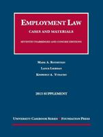 Employment Law: Cases and Materials 2006 Supplement (University Casebook) 1599413515 Book Cover