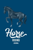 Horse Riding Journal: Horse Riding Notebook Journal to write in| horse journal diary | 120 Pages Ruled Notebook ( 6" x 9" ) | Ideal Gift, horse notebook, horse journal, birthday gift 1674179383 Book Cover