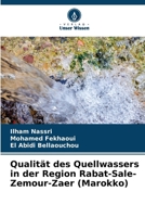 Qualität des Quellwassers in der Region Rabat-Sale-Zemour-Zaer (Marokko) (German Edition) 6208309379 Book Cover