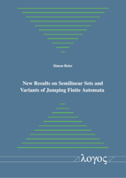 New Results on Semilinear Sets and Variants of Jumping Finite Automata 3832552103 Book Cover