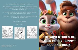 The Adventures of Miss Honey Bunny Coloring Book B0DPX59MYH Book Cover