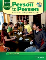 Person to Person: Communicative Speaking and Listening Skills: Student Book, Starter Level 0194302091 Book Cover