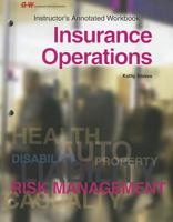 Insurance Operations 1605259047 Book Cover
