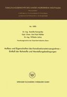 Aufbau Und Eigenschaften Des Kanalisationssteinzeugrohres Einfluss Der Rohstoffe Und Herstellungsbedingungen 3663061779 Book Cover