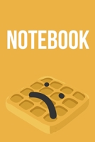 Notebook: 6x9 Dot Bullet Waffle Notebook/Journal Funny Gift Idea For Waffle Lovers 1709905131 Book Cover
