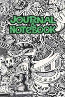 Doodle Journal and Notebook: 120 Lined Pages - 6 x 9 1660403693 Book Cover