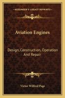 Aviation Engines 1017387230 Book Cover