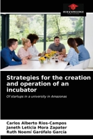 Strategies for the creation and operation of an incubator 6203642509 Book Cover