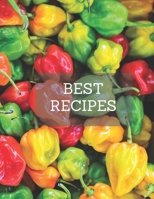 BEST Recipes: Notebook for saving recipes, kitchen notebook 1710936223 Book Cover