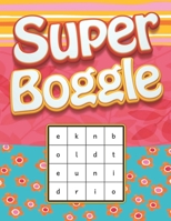 Boggle: Super Boggle: Boggle puzzle B08GFSZJP1 Book Cover