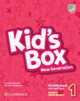 Kid's Box New Generation Level 1 Activity Book with Home Booklet and Digital Pack English for Spanish Speakers 841322439X Book Cover