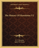 The History Of Herodotus V2 1162697326 Book Cover