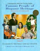 Famous People of Hispanic Heritage: Selena Quintanilla Perez, Robert Rodriguez, Josephina Lopez, Alfredo Estrada (Contemporary American Success Stories) 1883845297 Book Cover