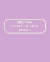 Personal Food and Health Tracker: Six-Week Food and Symptoms Diary (Black, 8x10) 1074634292 Book Cover