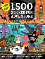 1,500 Sticker Fun Adventure 1684123445 Book Cover