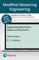 Modified Mastering Engineering with Pearson Etext -- Standalone Access Card -- For Engineering Mechanics: Statics & Dynamics 0134867246 Book Cover