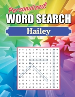 Hailey Word Search: Large Print Word Find Puzzles 1670168875 Book Cover