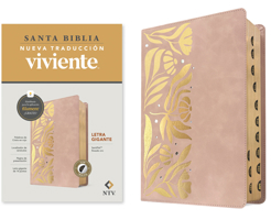 Biblia Letra Gigante Ntv Con Filament (Sentipiel, Rosado Oro, Índice, Letra Roja) B0H57FP4GF Book Cover