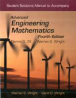 Student Solutions to Accompany Advanced Engineering Mathematics 0763740950 Book Cover