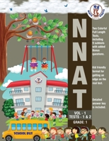 NNAT - Grade 1 - VOL - 1 - TESTS - 1 & 2 1950573605 Book Cover