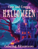 Cute and Creepy Halloween Coloring Adventures: A Boo-tiful Journey for Kids of All Ages B0CJH46CMK Book Cover