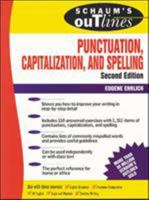 Schaum's Outline of Punctuation, Capitalization & Spelling 0070194874 Book Cover