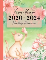 2020-2024 Five Year Monthly Planner: 60 Monthly Calendars with Monthly Focus, Goals, and To-Do List 1675630445 Book Cover