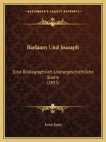 Barlaam Und Joasaph 374114181X Book Cover