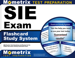 SIE Exam Flashcard Study System: SIE Practice Test Questions and Review for the FINRA Securities Industry Essentials Exam 1516709578 Book Cover