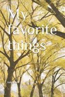 My favorite things 1095818643 Book Cover