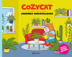 Cozy Cat 5. Jardines Maravillosos: Libro de Actividades / Cozy Cat 5. Wonderful Gardens: Activity Book (Feel-Good Coloring Books) 6073934882 Book Cover