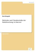 Methoden Und Charakteristika Der Marktforschung Via Internet 3838652185 Book Cover