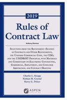2019 Rules of Contract Law B0CGCG7T22 Book Cover