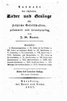 Auswahl Der Sch�nsten Lieder Und Ges�nge 1522751807 Book Cover