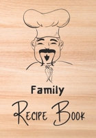 Family Recipe Book: Recipe binder: Elegant recipe holder to Write In Recipe cards, chic Food Graphics design, Document all Your recipe box and Notes for Your Favorite, Collect the Recipes You Love in  1701404346 Book Cover