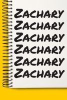Name Zachary A beautiful personalized: Lined Notebook / Journal Gift, Notebook for Zachary,120 Pages, 6 x 9 inches, Gift For Zachary, Personal Diary, Zachary, Personalized Journal, Family Notebook, Cu 1677036281 Book Cover