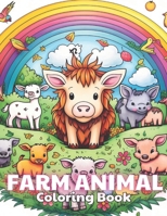 Farm Animal Mandala Coloring Book: Stress Relief And Relaxation Coloring Pages B0CQCXK7V8 Book Cover