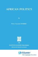 African Politics 9024723914 Book Cover