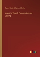 Manual of English Pronunciation and Spelling 338523994X Book Cover