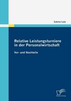 Relative Leistungsturniere in Der Personalwirtschaft 3836681919 Book Cover