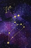 Journal Notebook Zodiac Sign Leo Constellation: Blank Journal To Write In, Unlined For Journaling, Writing, Planning and Doodling, For Women, Men, ... Easy To Carry Size: Volume 6 (Plain Journal) 1977801439 Book Cover
