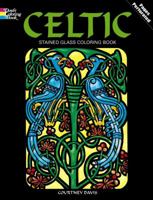 Celtic Stained Glass Coloring Book (Dover Coloring Book) 048627456X Book Cover