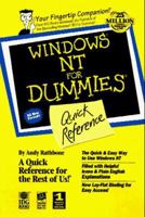 Windows NT 4 for Dummies Quick Reference 1568849923 Book Cover